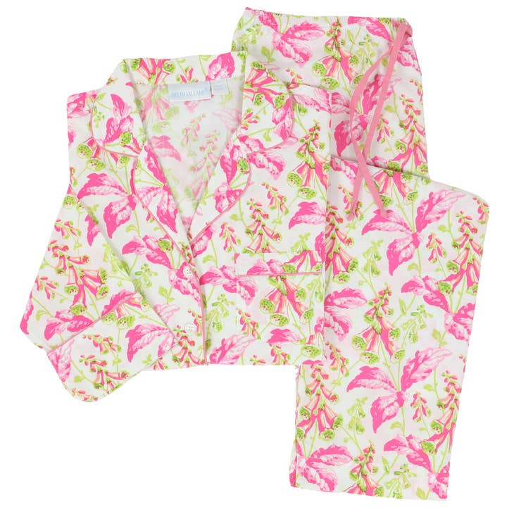 Needham Lane - Wholesale Sleepwear Set - Women's - Fiona Long Sleeve Pajamas