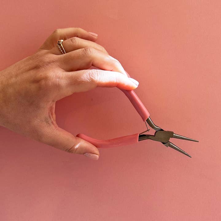 Mamie dans les orties - Wholesale Craft Tool - Pink jewelry clip