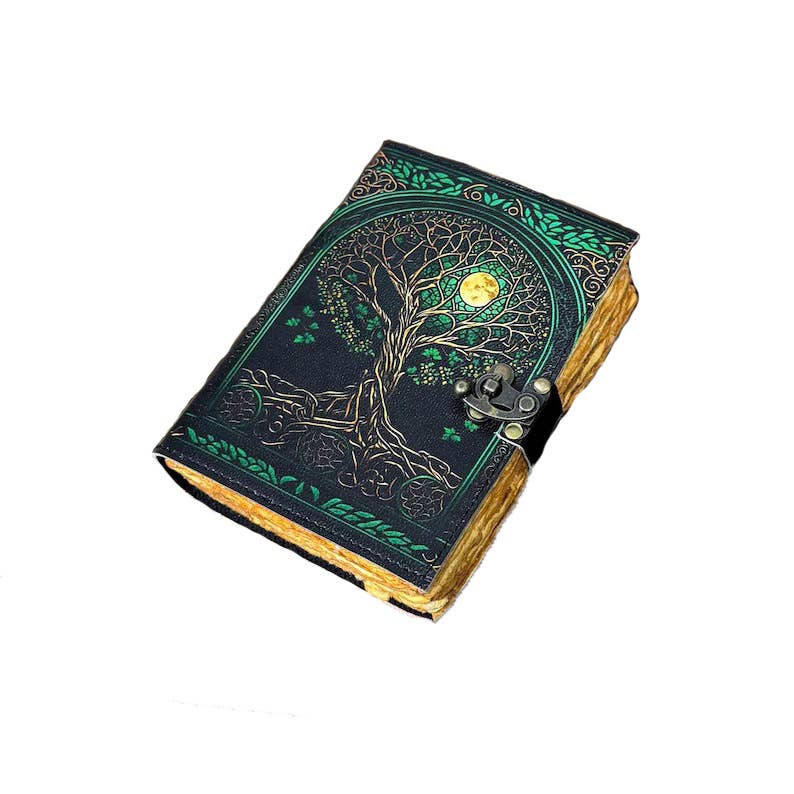Billion Brothers - Wholesale Journal Cover - Tree of Life Leather Journal Travel Celtic Book Grimoire