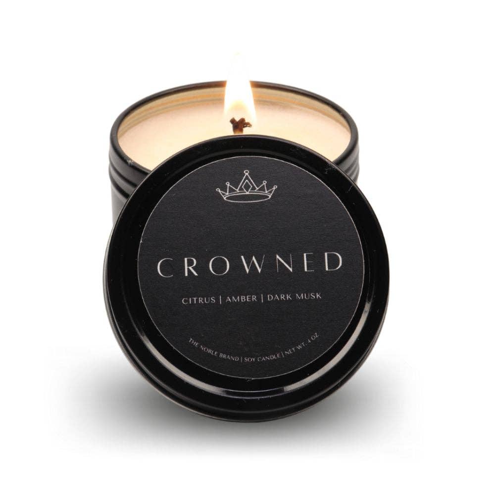The Noble Brand - Wholesale Jar/Filled Candle - Crowned Soy Candle0