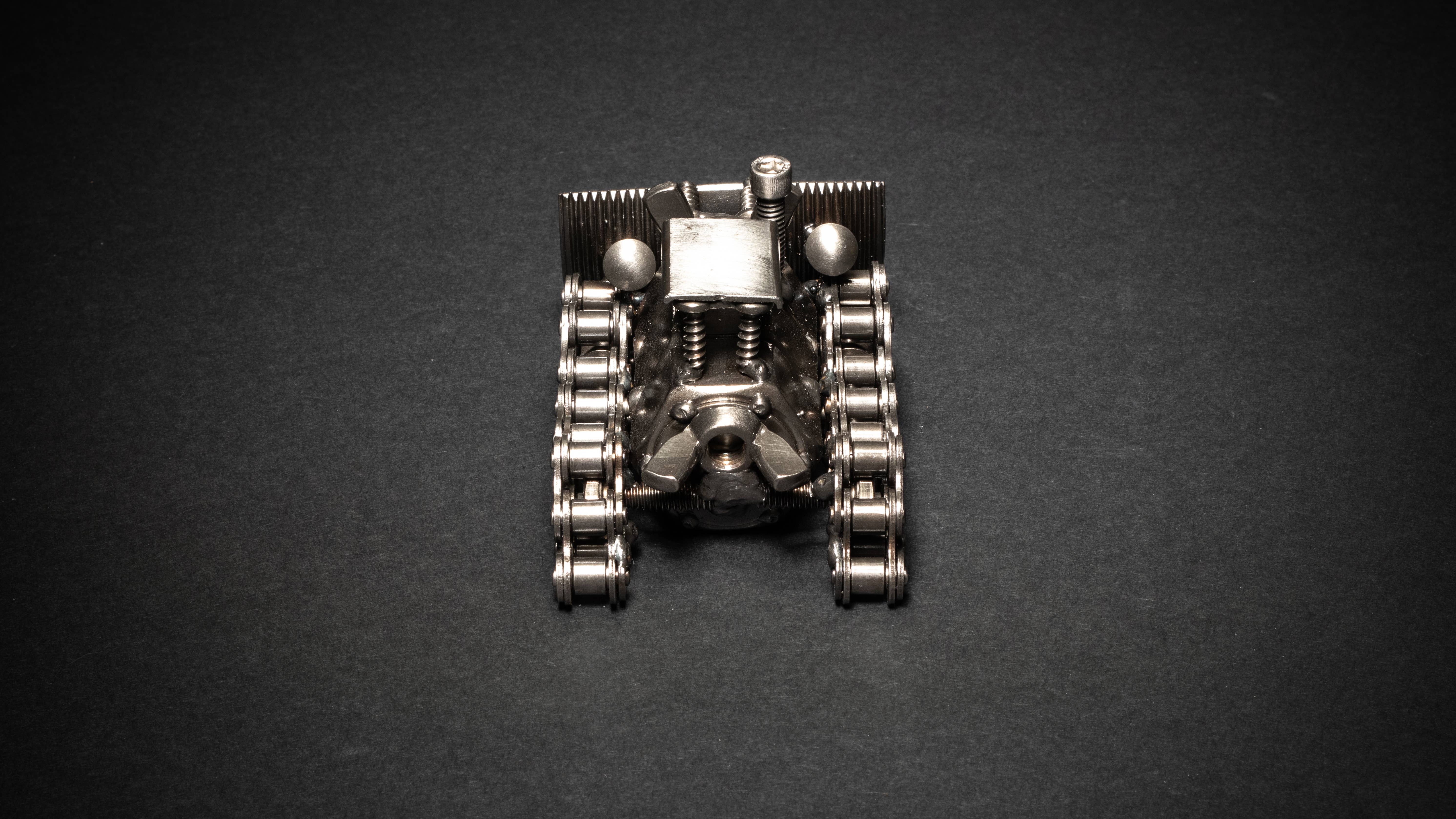 Metal Relic - Wholesale Decorative Figurine - Metal Bulldozer Figurine5