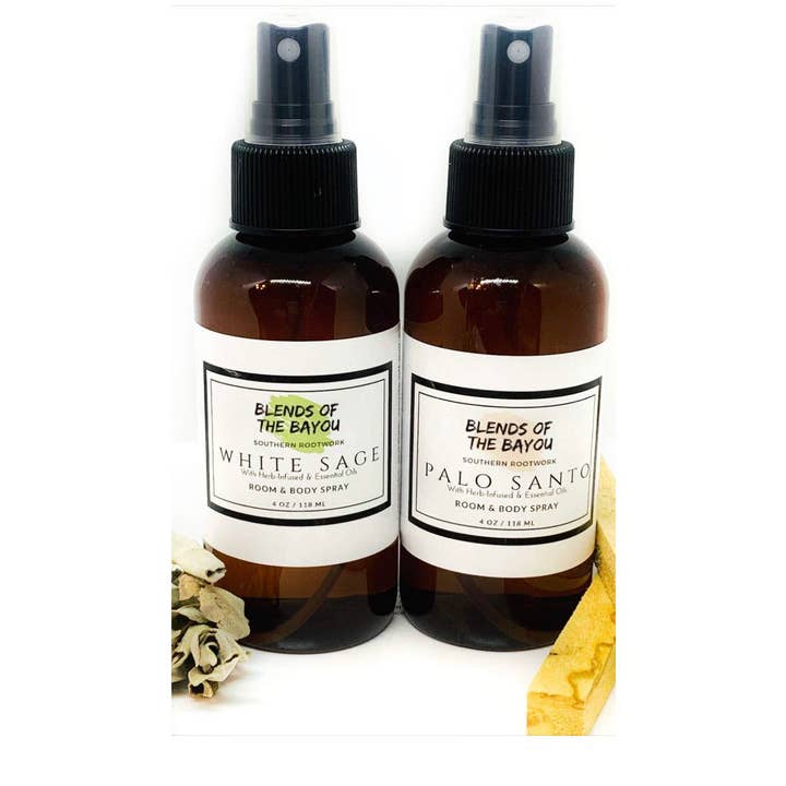 Blends Of The Bayou Room Smudge Spray Gift Set for wholesale by Eye of Toad, LLC