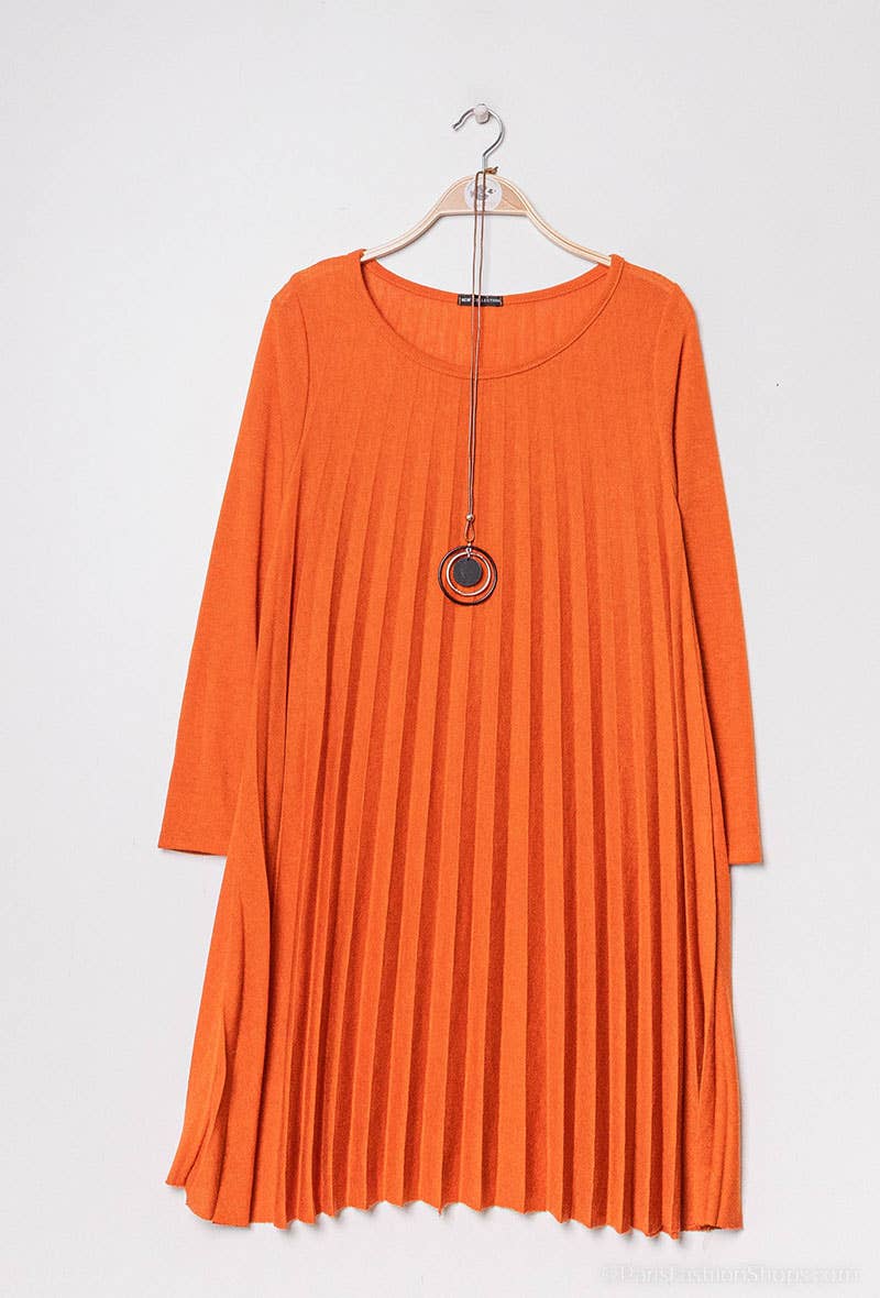 P&R STAR - Wholesale Dress - Women's - Pleated knit dress33