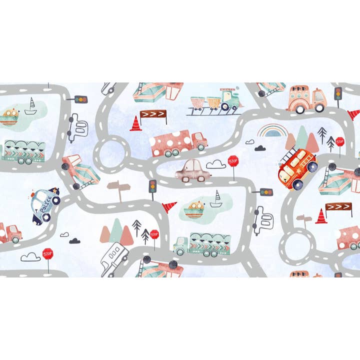 Ensemble robe et chapeau noués Road Map pour garçons pour la vente par Baby in Styles