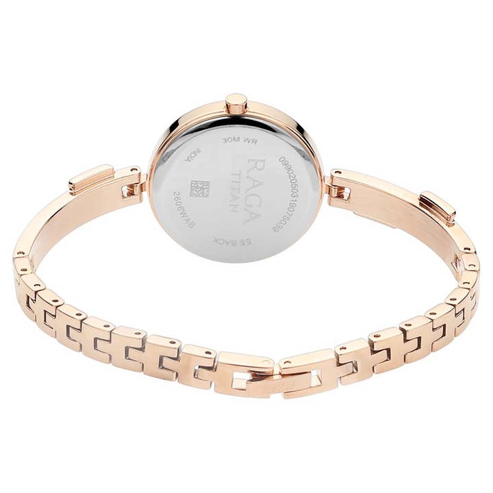 Titan - Wholesale Wrist Watch - Women's - Titan Raga Viva Mother of Pearl Dial Women Watch With Metal Strap3