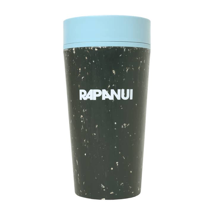 Preto e Azul Solent Copo de café reutilizável para venda a revendedores na Faire