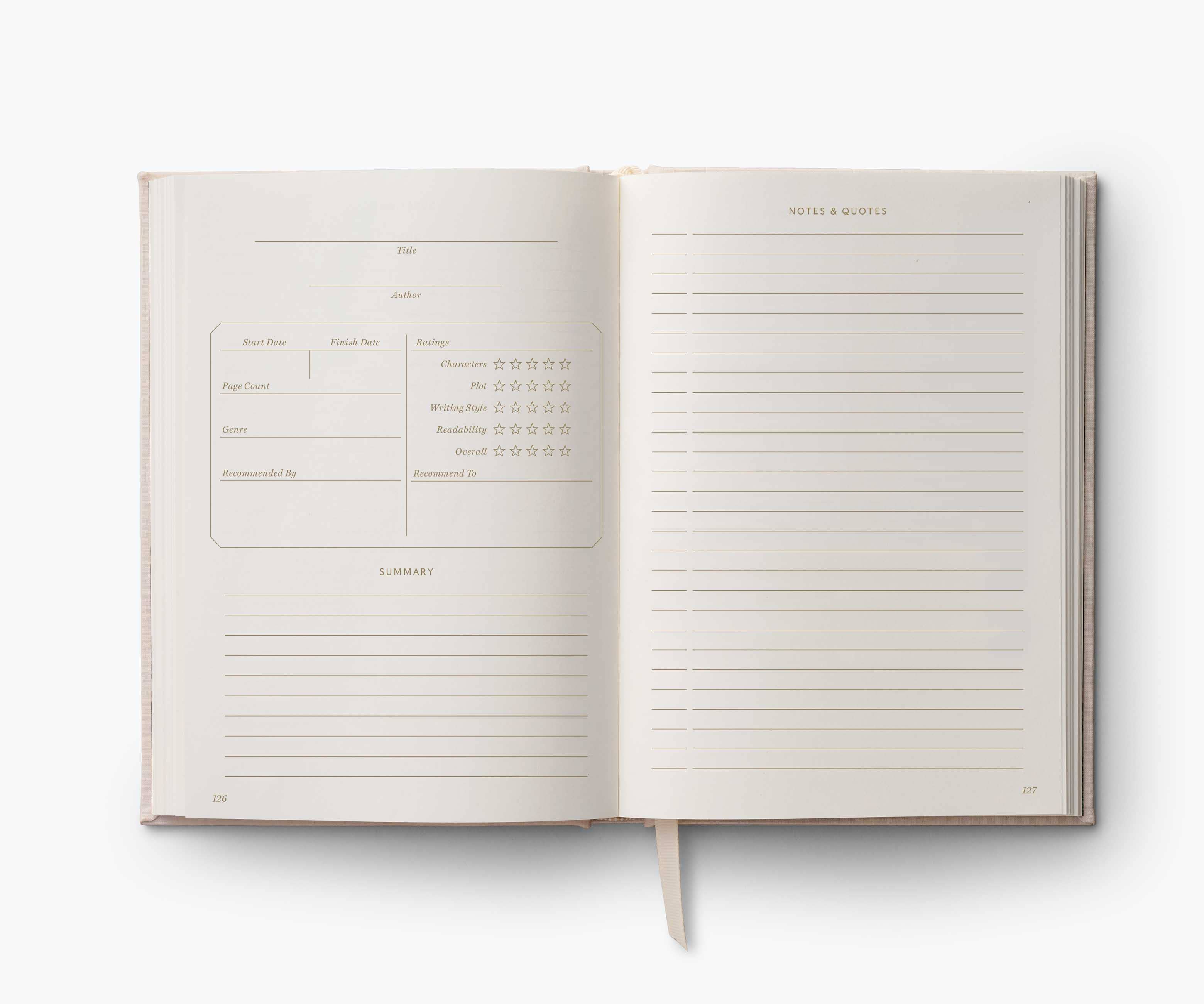 Rifle Paper Co. - Wholesale Journal/Diary - Book Club Embroidered Book Journal2