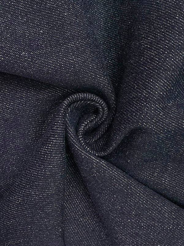 DEEP BLUE High Waist Straight Contrast Split Jean Pants for wholesale on Faire16