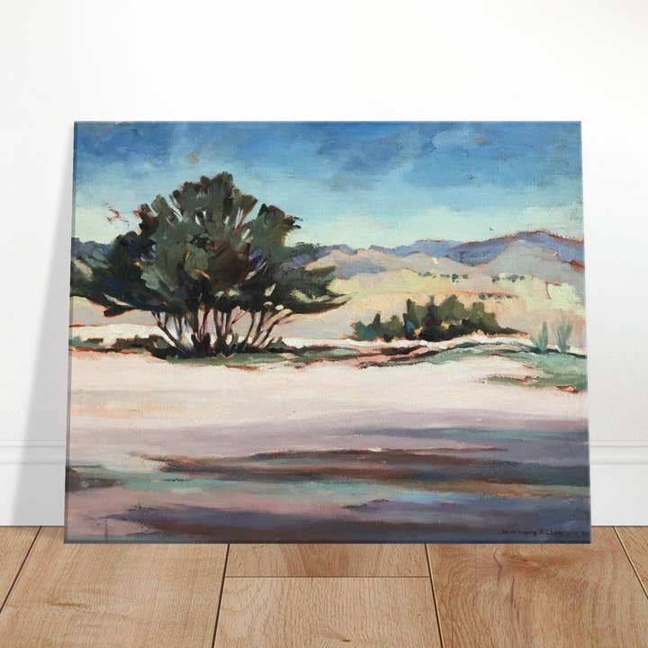 'Vista da Geórgia' Paisagem I Impressão em Tela 16x20 polegadas I Obra Original da Artista Americana Barbara Cleary por atacado de Barbara Cleary Designs