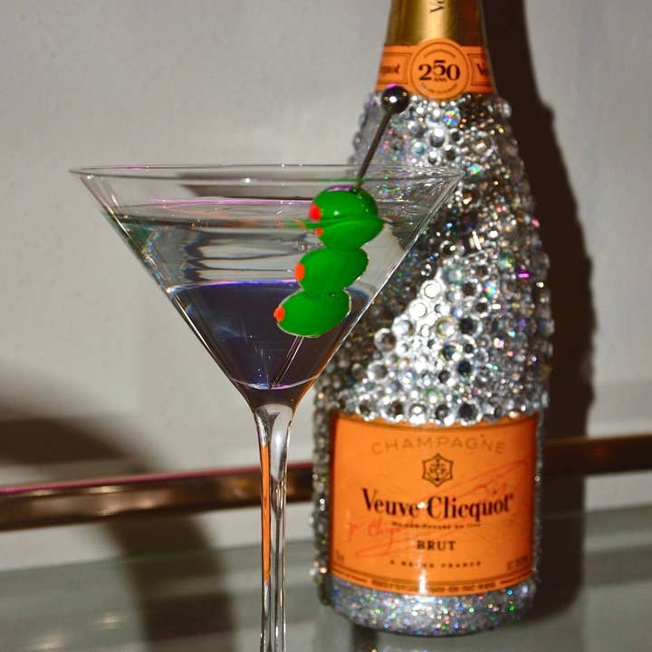 House of Savage - Wholesale Decorative Tabletop Object - FAUX DIRTY MARTINI DECOR7