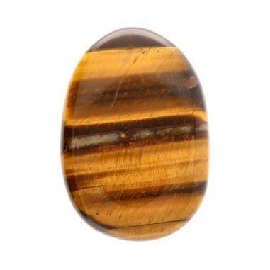 Roulé Plat d'Œil de Tigre - Protection, Force et Confiance en Soi pour la vente par Magic Moon