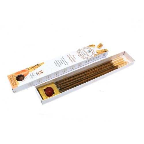 Eastern Trading - Wholesale Incense - Green Tree Gemstone Incense Good Energy Palo Santo Carnelian2