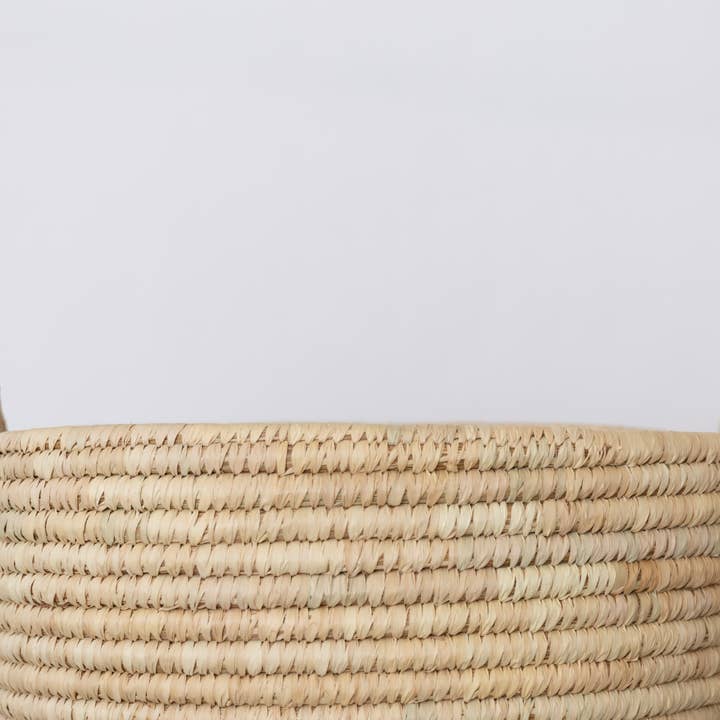 Will & Atlas - Wholesale Laundry Basket - Oval Laundry Basket, palm leaf