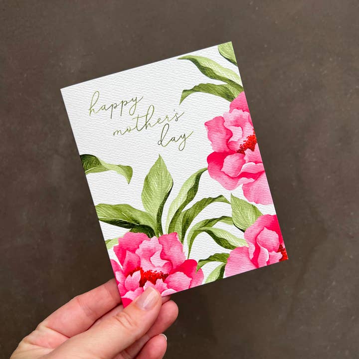 Abigail Jayne Design - Vendita all'ingrosso Biglietti di auguri per la Festa della Mamma - Biglietto di auguri con fiori per la festa della mamma | Mamma e biglietto stagionale