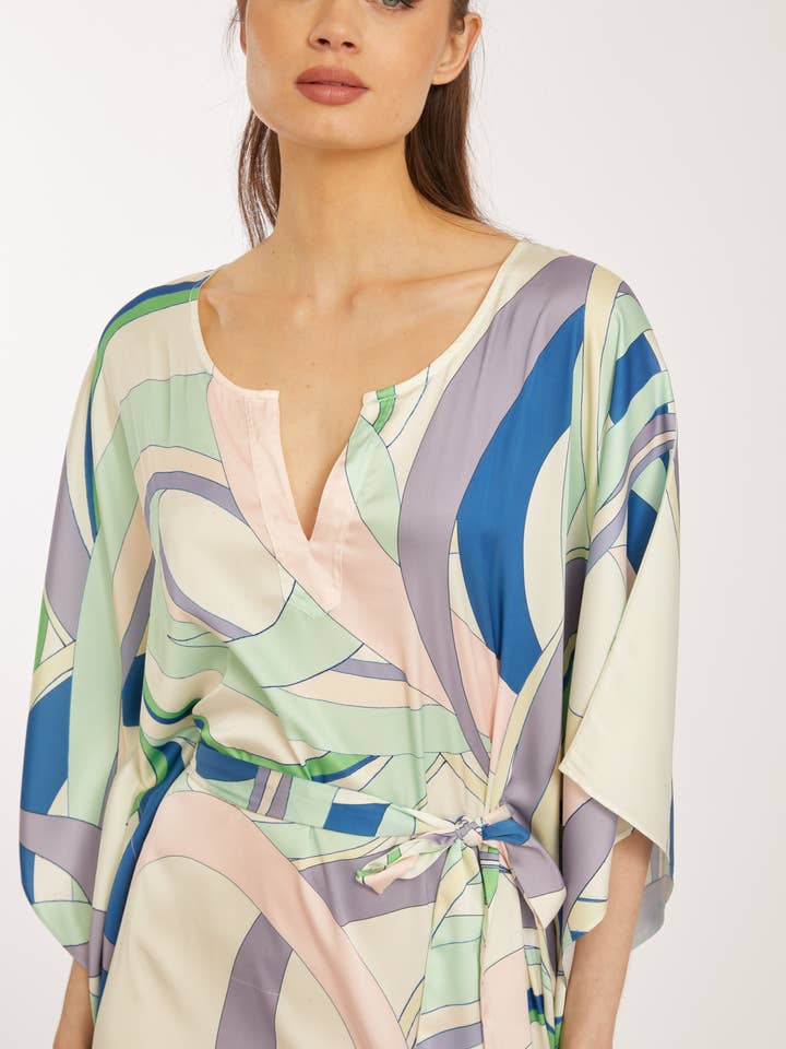 Wrap Up by VP - Wholesale Kaftan - Women's - Vento di Mare Short Caftan2