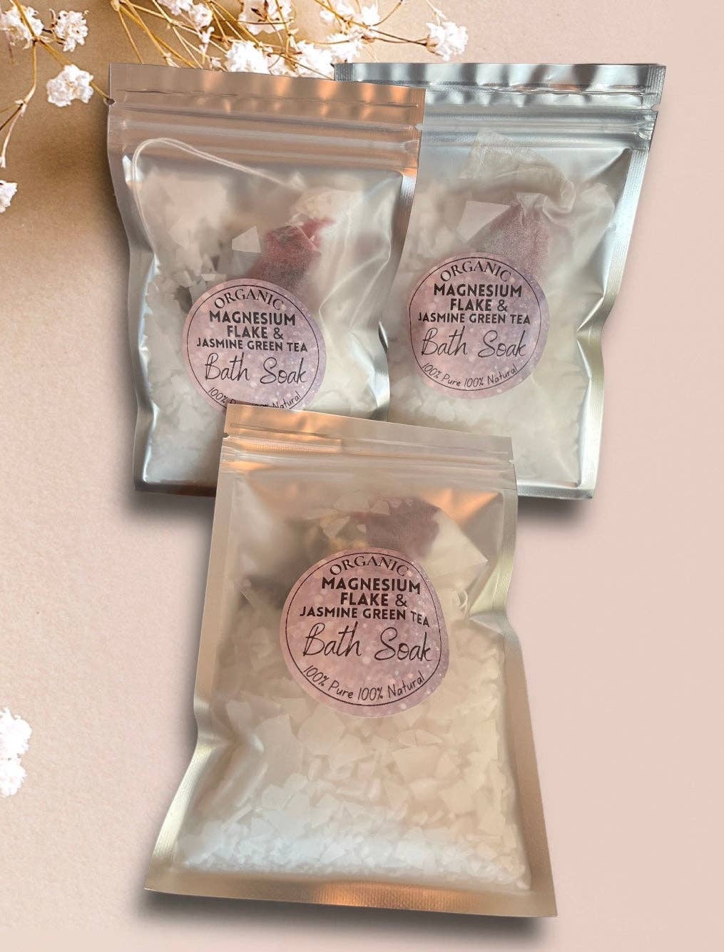 SuVa - Wholesale Bath Soak/Milk - Magnesium Flake & Jasmine Green Tea Bath Soak7