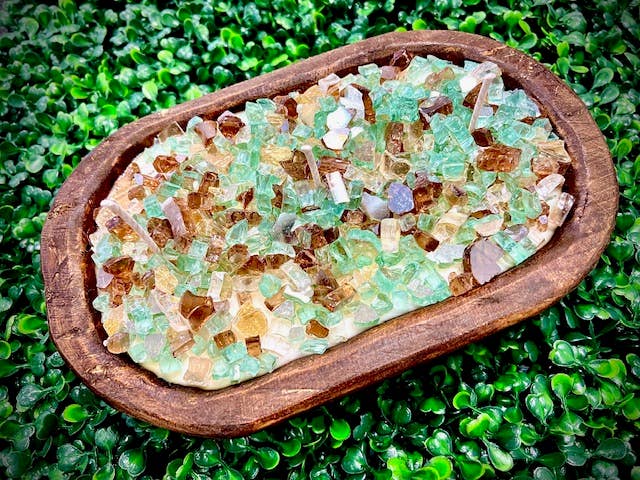 Plaid Rooster Co - Wholesale Jar/Filled Candle - "FIRE BOWL" Dough Bowl Soy Candle (Various Colors/Scents)8