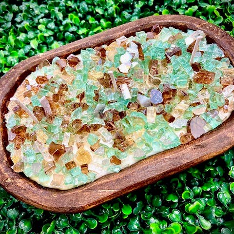 Plaid Rooster Co - Wholesale Jar/Filled Candle - "FIRE BOWL" Dough Bowl Soy Candle (Various Colors/Scents)8