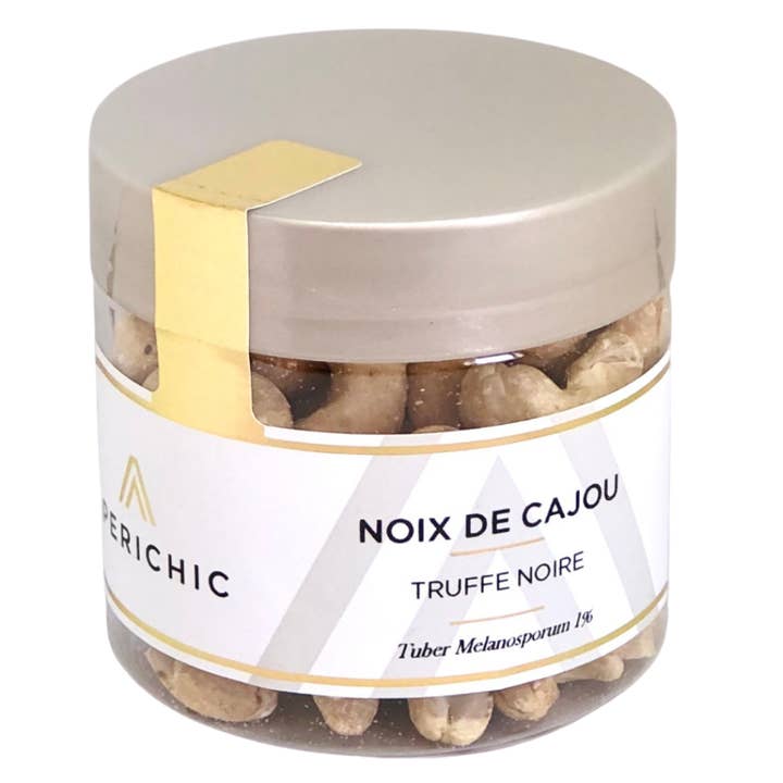 Tuber Melanosporum 1% Black Truffle Cashews for wholesale by APERICHIC
