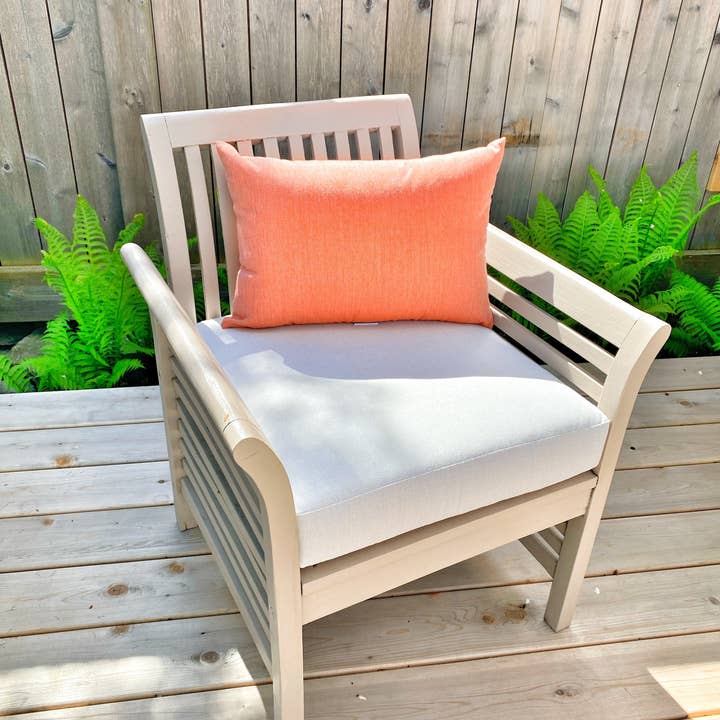 Something Extra - Wholesale Throw/Decorative Pillow - Sunbrella® Cast Outdoor Plllow in Coral3
