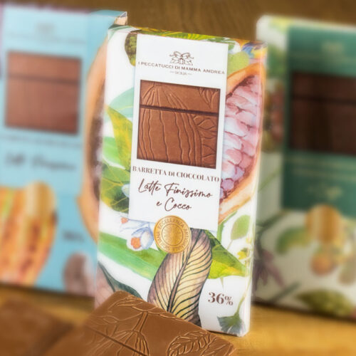 I Peccatucci di Mamma Andrea - Wholesale Chocolate Bar - Chocolates Bars  - Fine milk Chocolate and Coconut0