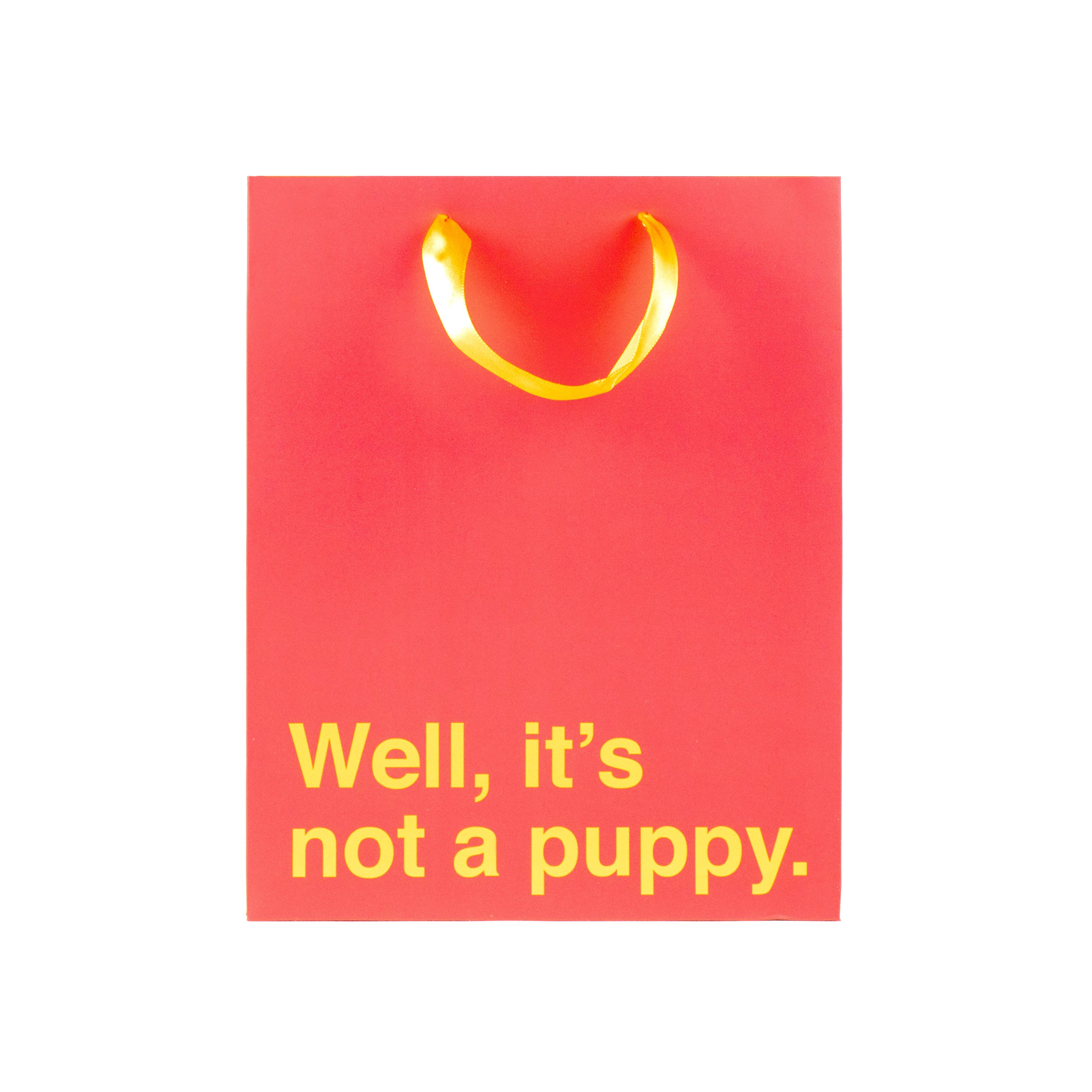 Prank-O - Wholesale Gift Bag - Funny "Not a Puppy" Gift Bag2