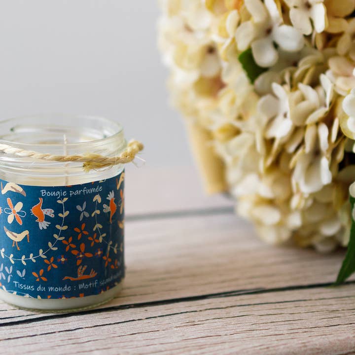 Skandinavisk mønster duftlys for engroshandel hos LE NENUPHAR BLANC