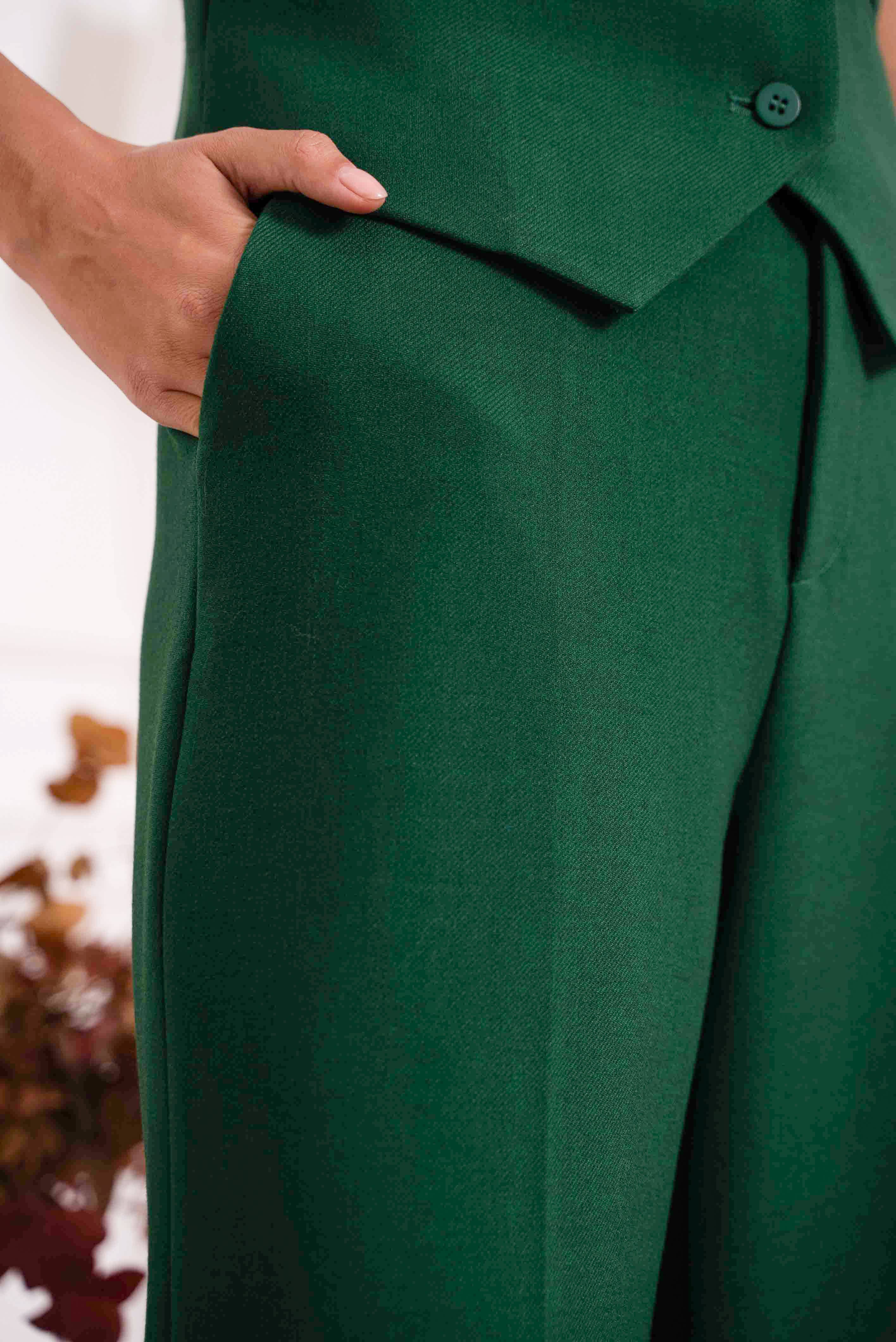 Attentif Paris - Wholesale Pants - Women's - [Thick] Straight-cut pants in winter material25