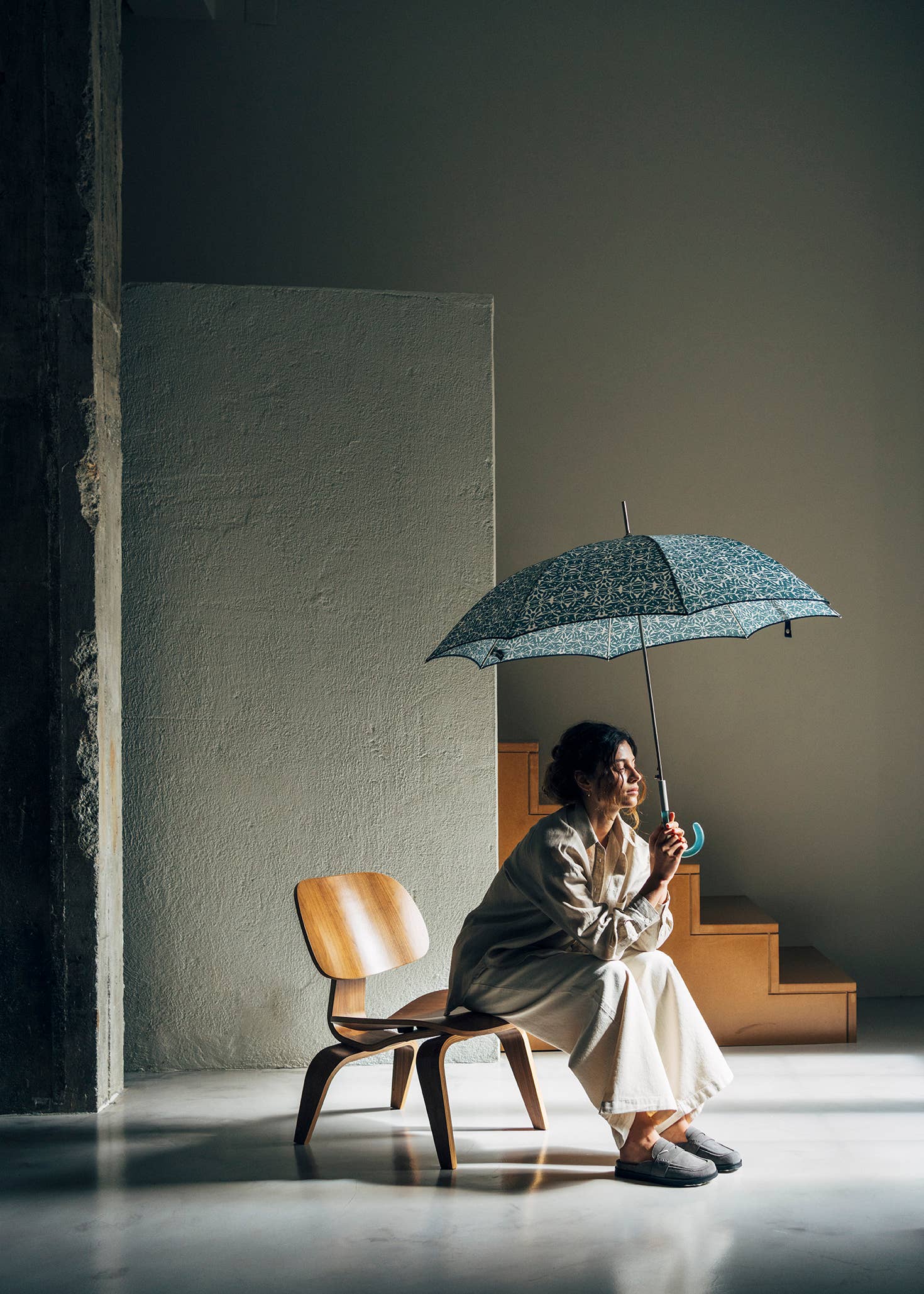 Ezpeleta - Wholesale Umbrella - Women's - EZPELETA Auto Kaleidoscope Steel Umbrella8