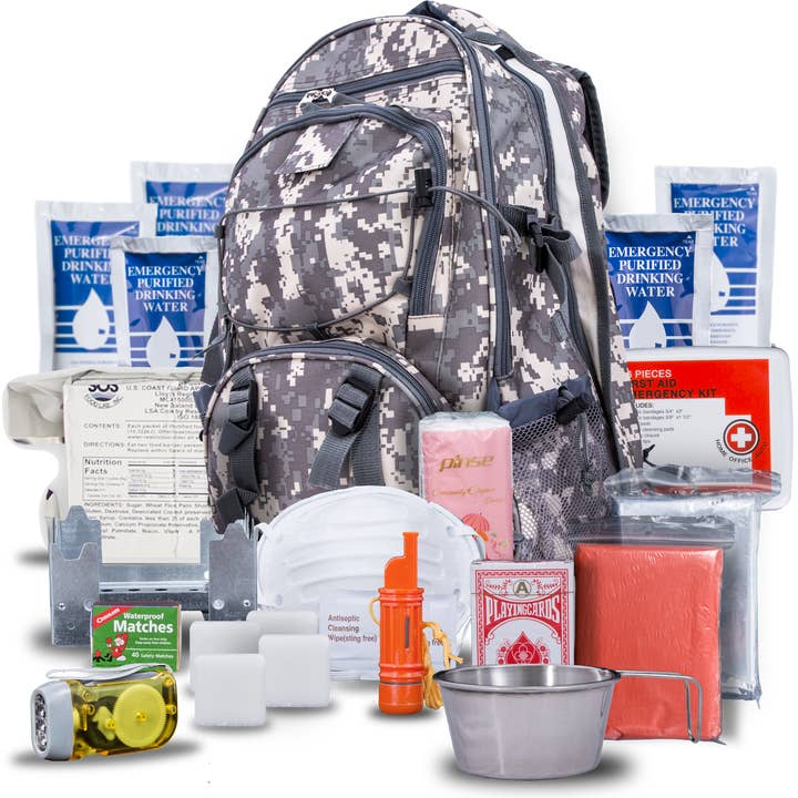 Blue Seventy-Two PRO SERIES - Deluxe 3 Day Emergency Kit for 1 Person for wholesale by Caddis Sports