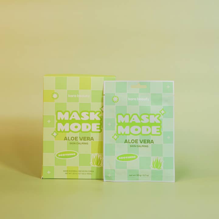 Kara Beauty - Wholesale Skincare Face Mask - Mask Mode Sheet Mask (10 pack) - Aloe Vera