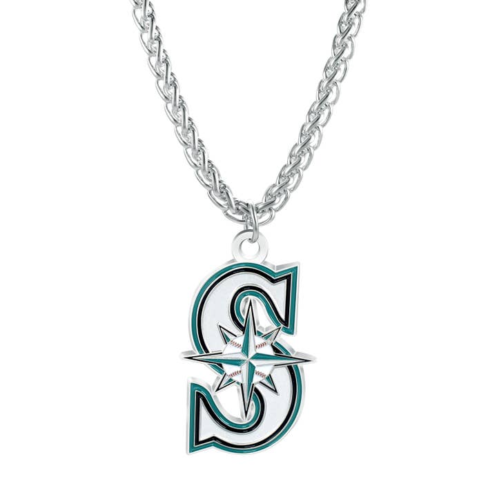 MLB Seattle Mariners Primary Team Logo Necklace for wholesale by Simran International