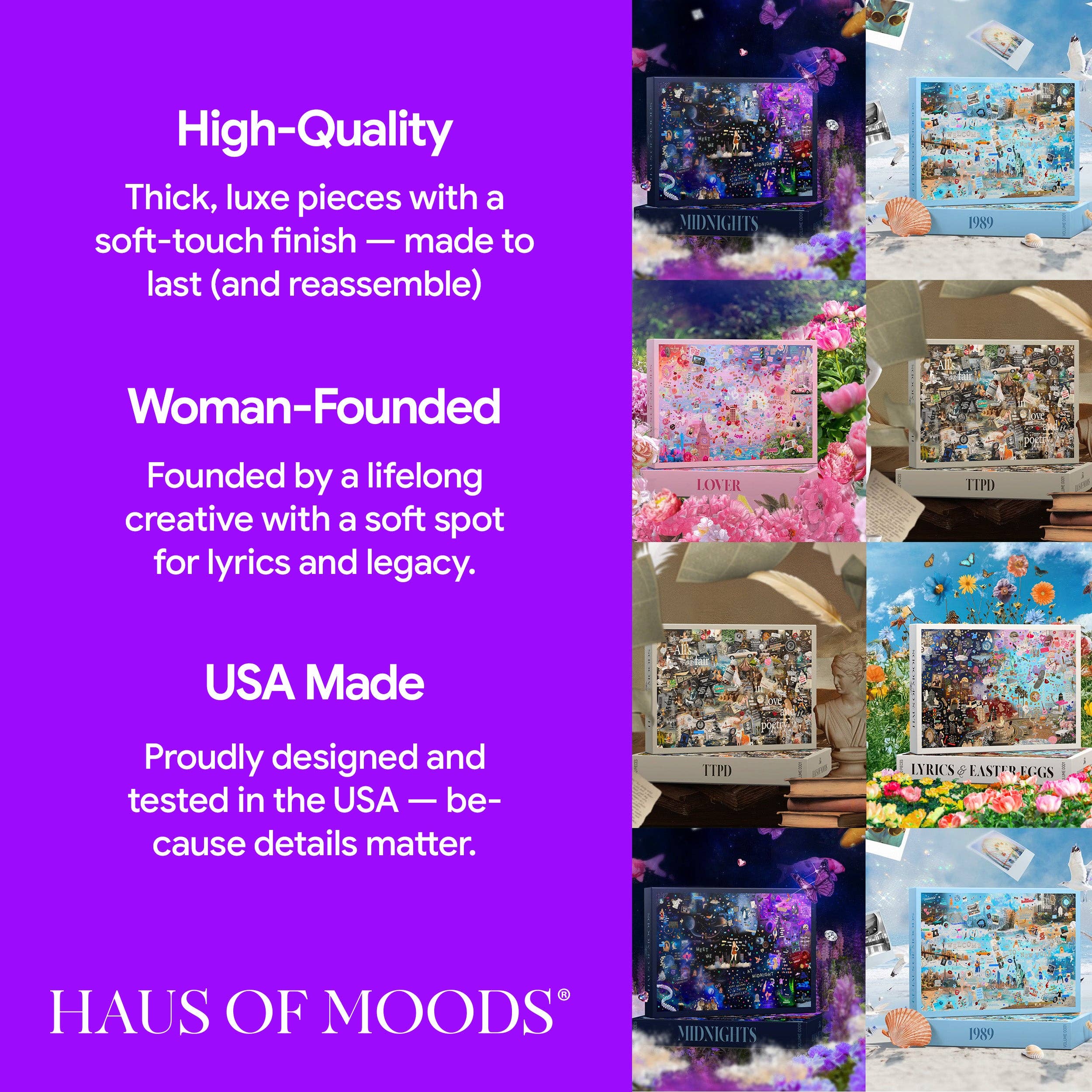 Haus of Moods - Vendita all'ingrosso Puzzle - Adulti - 1989 Era Testi & Easter Egg Puzzle©5