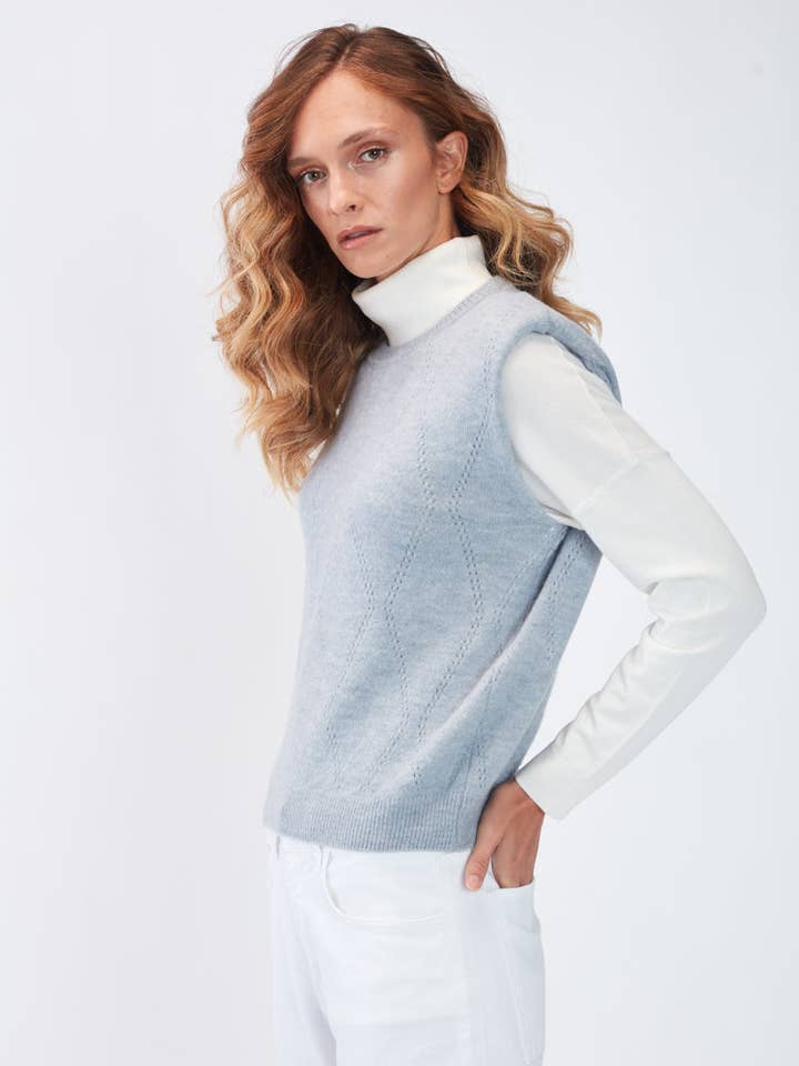 Quiltet vest for engroshandel hos GUIMANOS