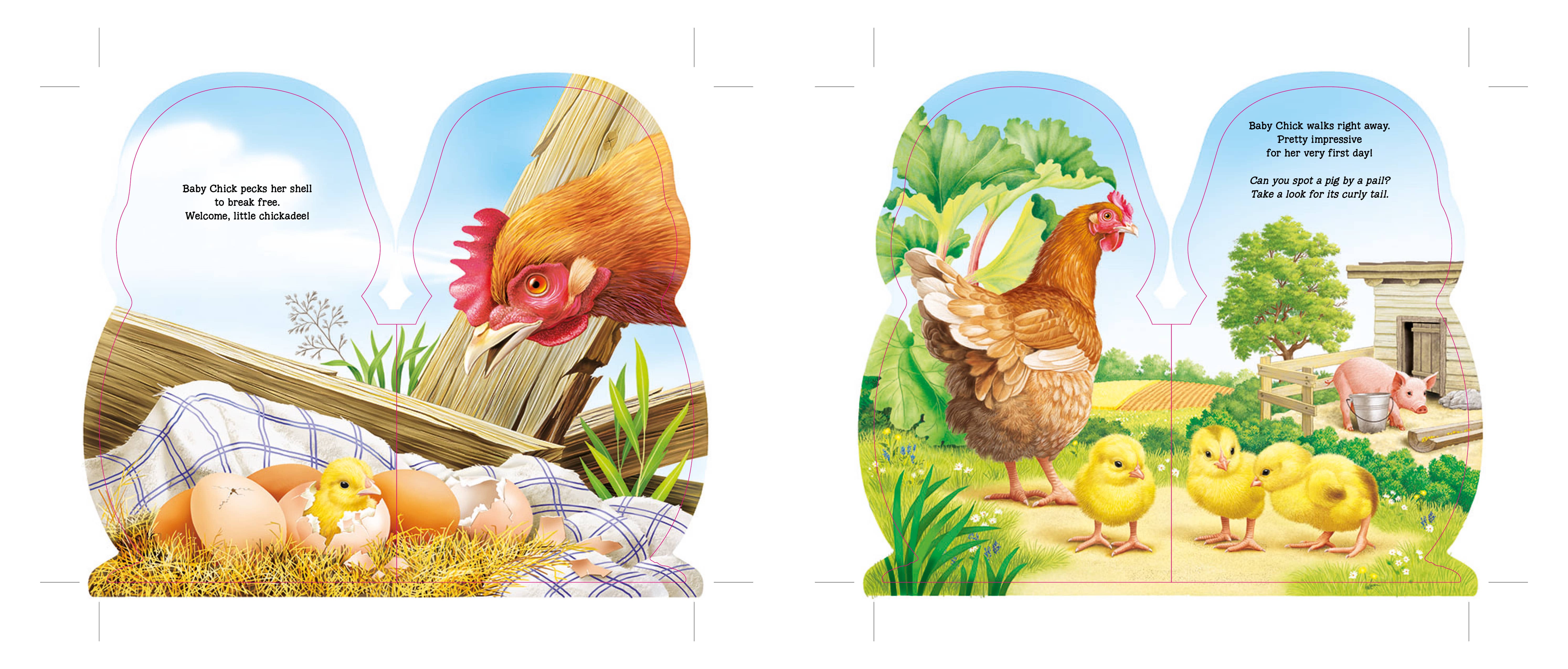 Sourcebooks - Wholesale Baby & Toddler Book (0-2) - Furry Chick (BB)1