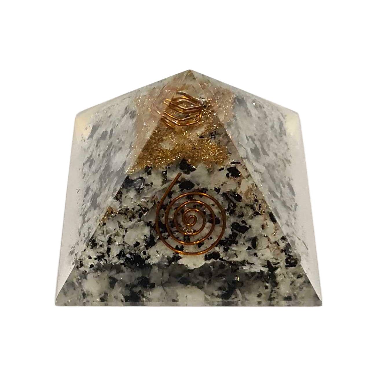 VIE - Wholesale Spiritual Stone/Crystal - Orgone Reiki Healing Pyramid - Energy Cleansing, 7.5cm15