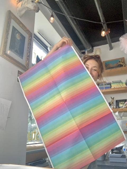 Jahna Vashti - Wholesale Flat Wrap - Eco Gift Wrap / Compostable & Recyclable! / 3 sheets plus gift tags7