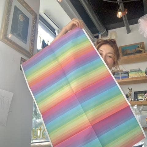 Jahna Vashti - Wholesale Flat Wrap - Eco Gift Wrap / Compostable & Recyclable! / 3 sheets plus gift tags7