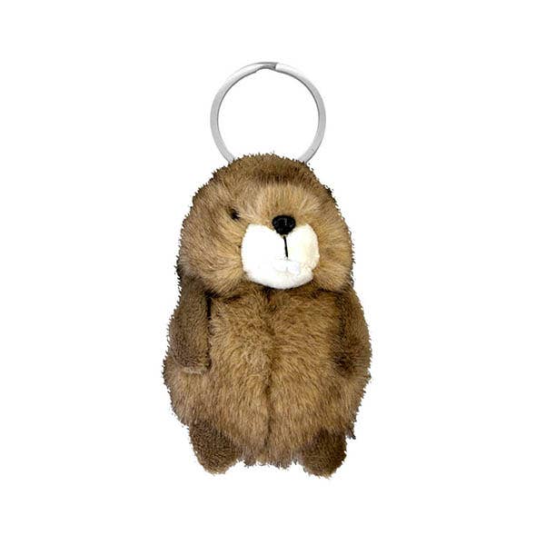 LLAVERO PELUCHE MARMOTA 10cm para venta al por mayor de JUMI