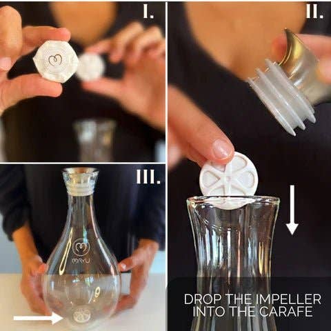 Mayu Water - Wholesale Carafe - Swirl Structured Water Carafe9