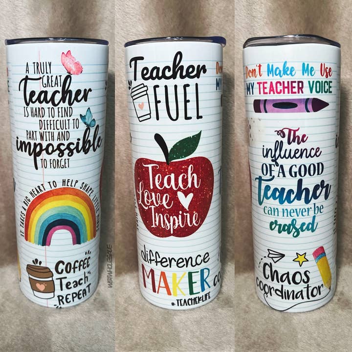 Copo magro de 20 onças de combustível para professor por atacado de WST Wholesale