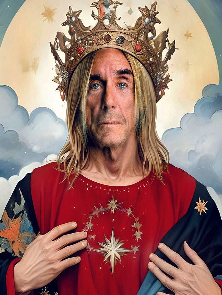 Rock Star - Iggy Pop for wholesale by BLUE SHAKER