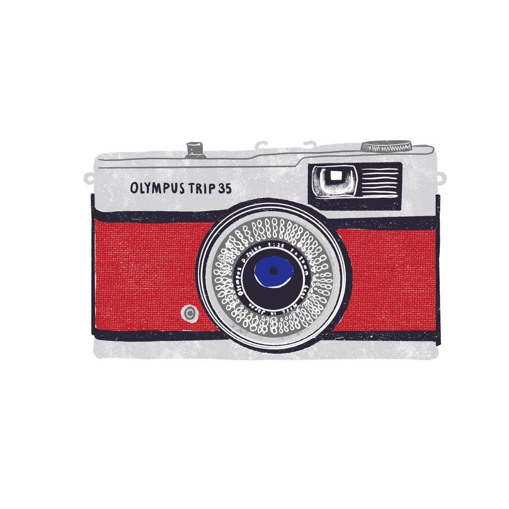 Design Smith - Wholesale Everyday Greeting Card - Camera - blank greetings card1