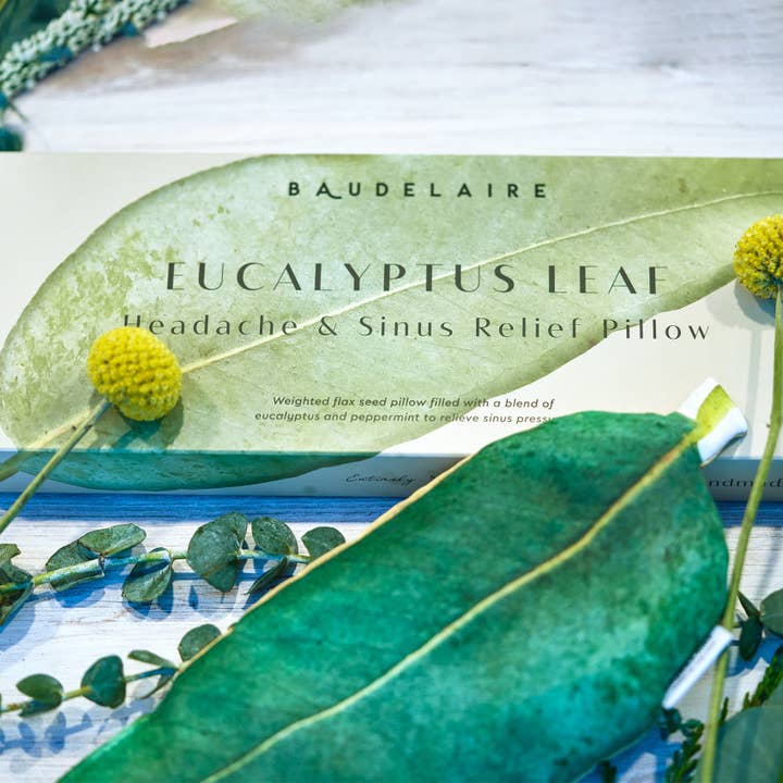 Baudelaire - Wholesale Spa/Therapy Pillow - Eucalyptus Headache/Sinus Relief Pillow