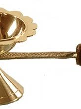 Aarti Diya (5.5 pulgadas) para venta al por mayor de Ancientveda