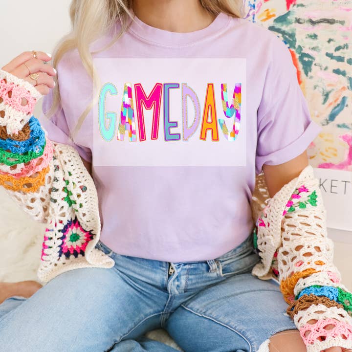 Gameday Preppy Cutie DTF OVERFØRSEL for engroshandel hos Faith Forward Transfers