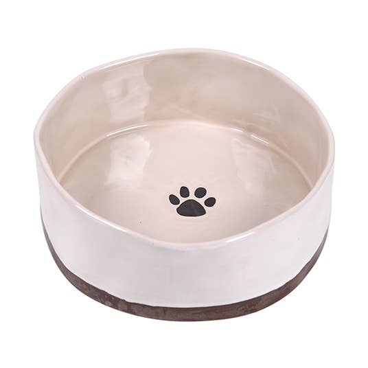 R Dryp Pet Skål 6" for engroshandel hos Blue Sky Clayworks