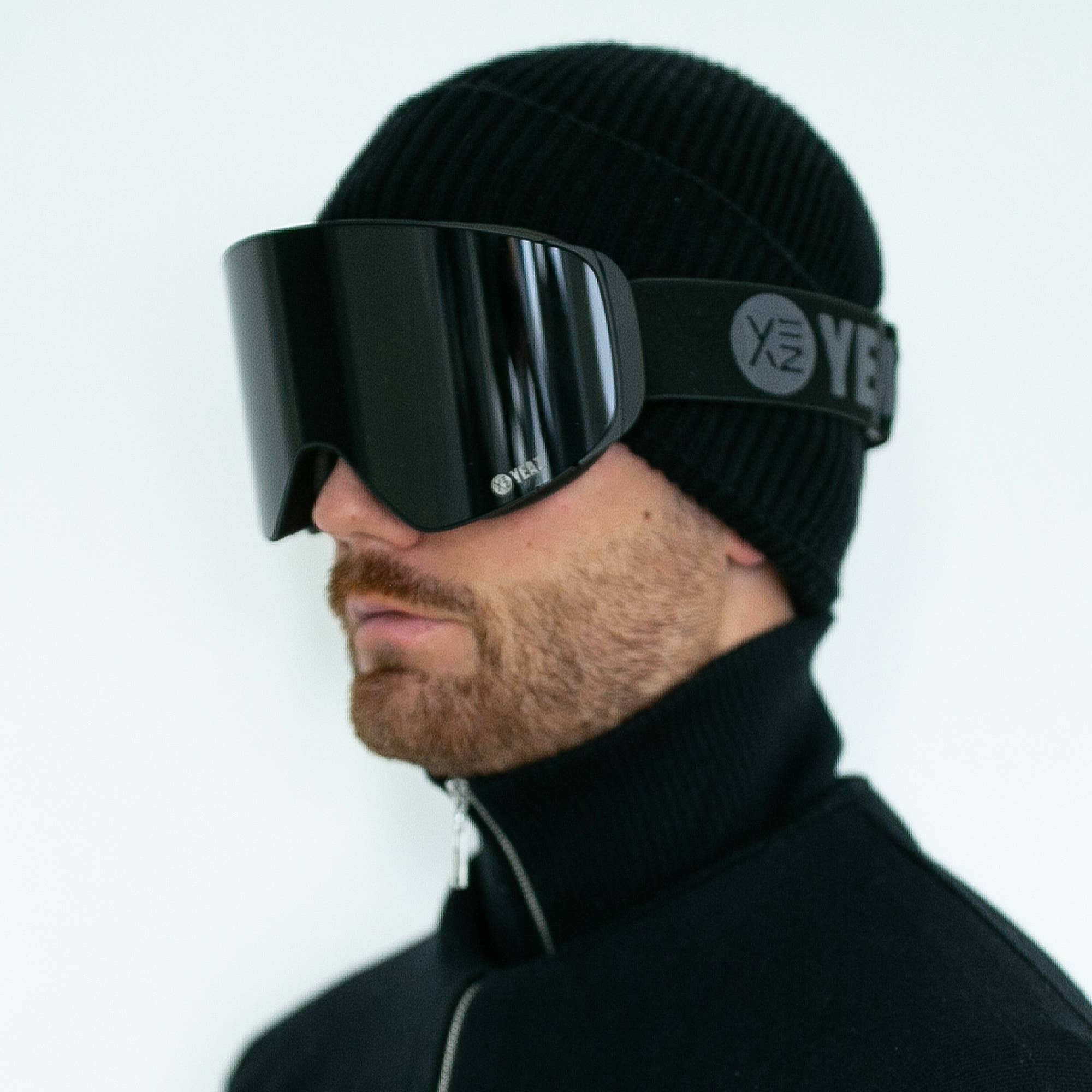 APEX magnetic ski snowboard goggles - midnight black for wholesale on Faire2