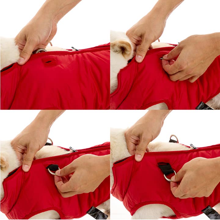 Gooby - Wholesale Pet Vest - Dog - #78251 - Corduroy Reversible Zip Up3