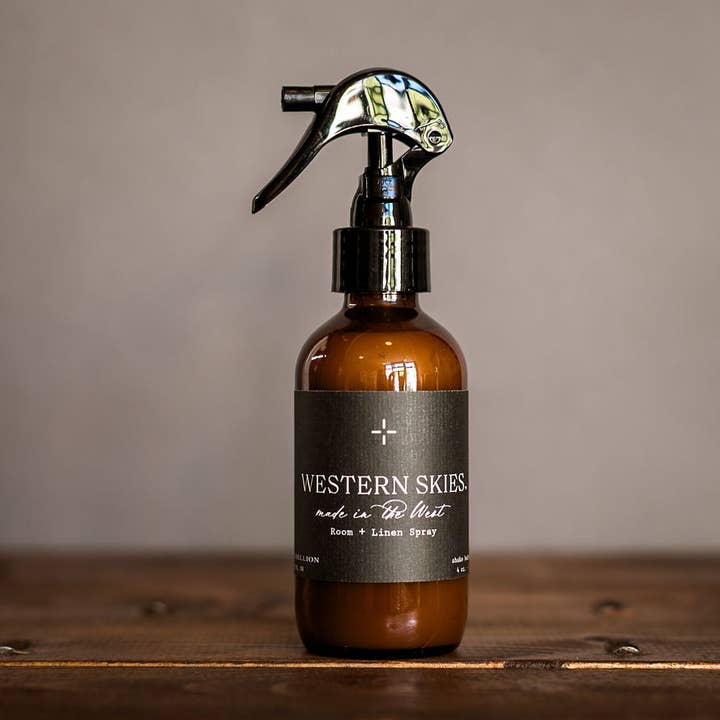 R. Rebellion – Großhandel Raum- & Wäschespray – Western Skies Room + Leinenspray 4 oz.0